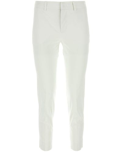 PT Torino Stretch Cotton New York Pant - White