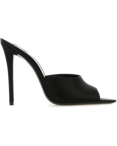 Saint Laurent Scarpe Con Tacco - Black