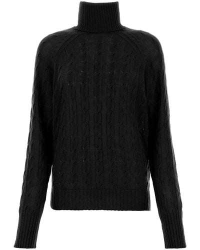 Etro Black Cashmere Sweater