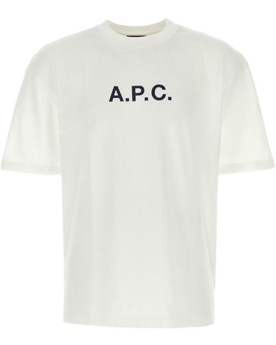 A.P.C. T-SHIRT-L Male - Bianco