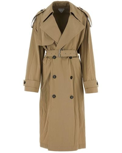 Bottega Veneta Trench - Natural