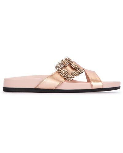 Manolo Blahnik Slippers - Pink