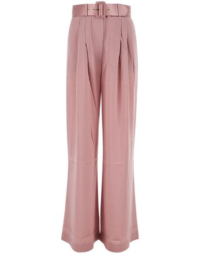 Zimmermann Pantalone - Pink