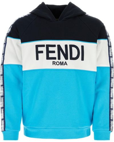 Fendi Sweatshirts - Blue