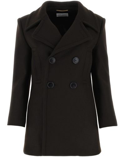 Cappotti Saint Laurent da donna | Sconto per il Black Friday fino al 30% |  Lyst