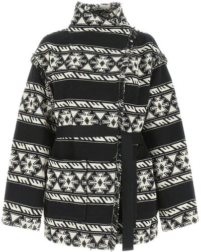 Isabel Marant Embroidered Cotton Ble - Black