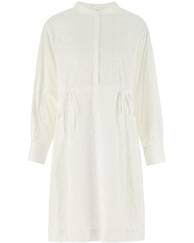 See By Chloé Cotton Shirt Dress - White
