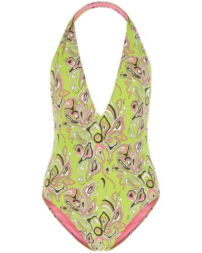 Emilio Pucci Stretch Nylon Swimsuit - Multicolour