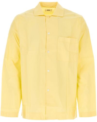 Tekla Camicie - Yellow