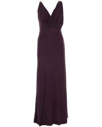 Lanvin Long Dresses - Purple