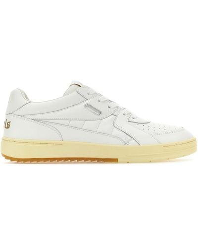 Palm Angels Sneakers in pelle per donne - Bianco
