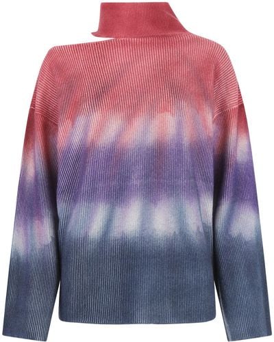 Canessa Multicolour Cashmere Oversize Jumper