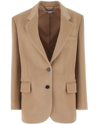 Stella McCartney Jackets And Vests - Brown