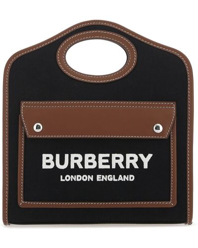 Burberry Pocket micro shoulder bag - Nero