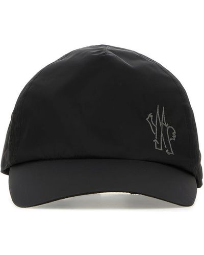 Moncler Born To Protect Baseball Cap - Black