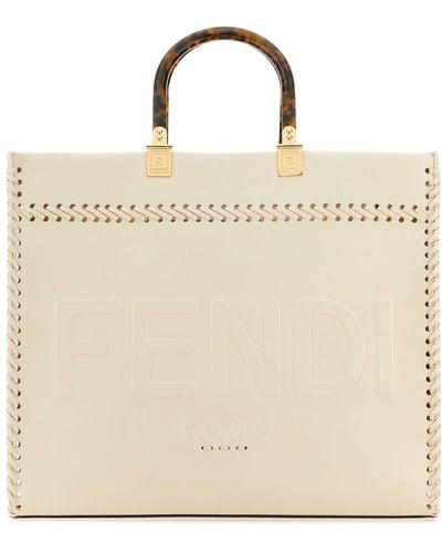 Fendi Shopping ' Sunshine Medium' - Neutro