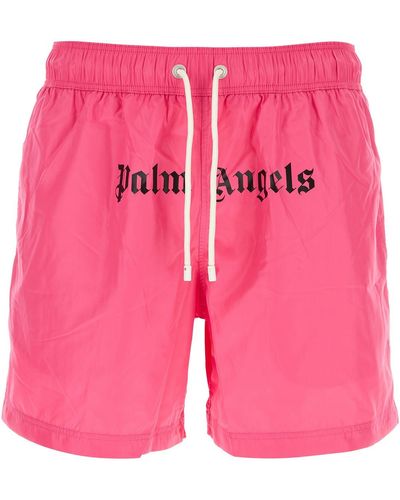 Palm Angels Swim Trunks - Pink