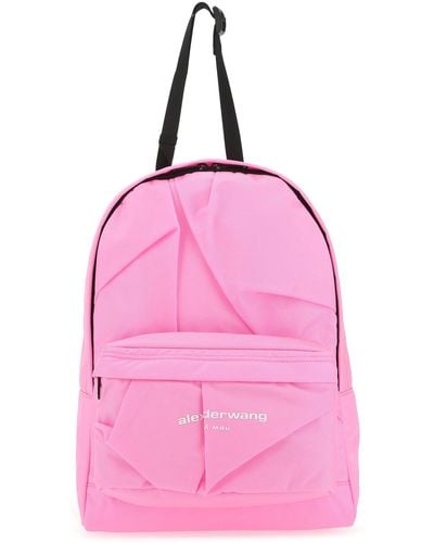 Alexander Wang Fluo Nylon Wangsport Backpack Alexa - Pink