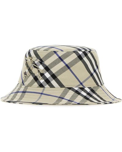 Burberry Mh Bias Check Bucket - Multicolour