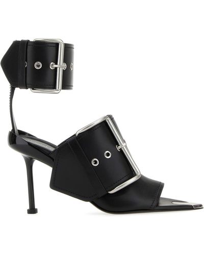 Alexander McQueen SANDALI - Nero