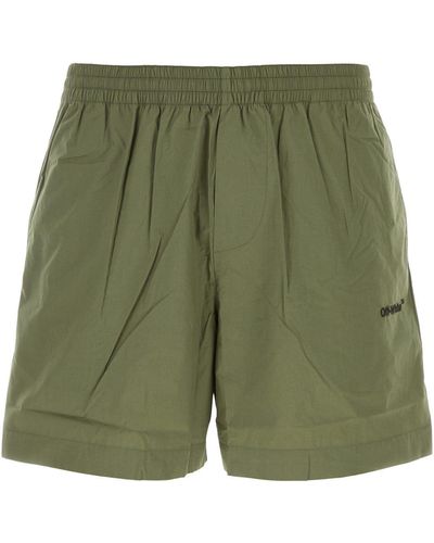 Green Off-White c/o Virgil Abloh Shorts for Men | Lyst