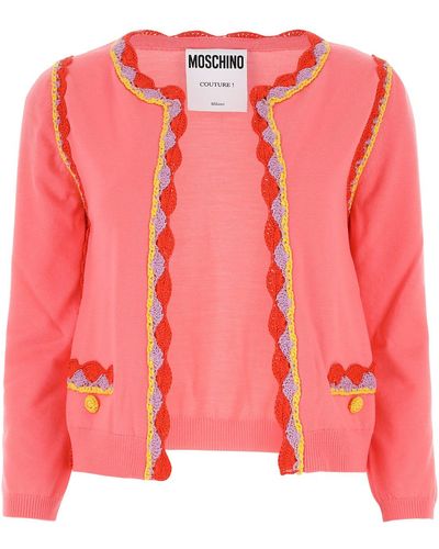 Moschino CARDIGAN - Rosa