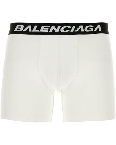 White Boxers with logo Balenciaga - GenesinlifeShops Germany