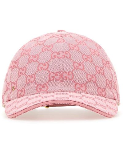 Gucci Hat Base New GG - Pink