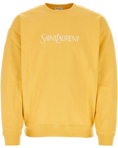 Saint Laurent Felpa - Yellow