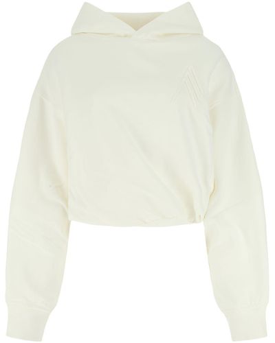 The Attico Cotton Sweatshirt - White