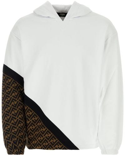 Fendi Sweatshirts - White