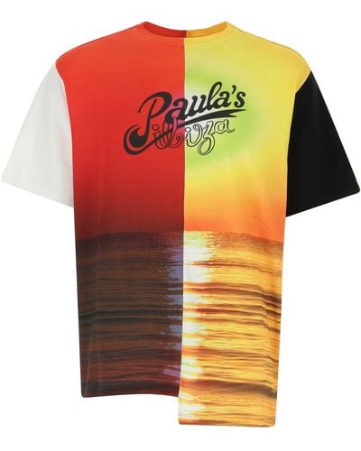 Loewe Printed Cotton Paula's Ibiza Oversize T-shirt - Multicolor