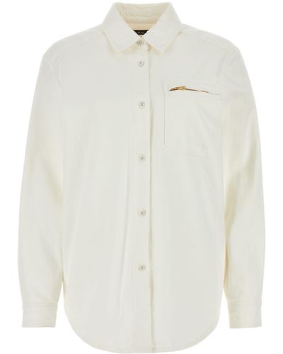 A.P.C. Camicia - White