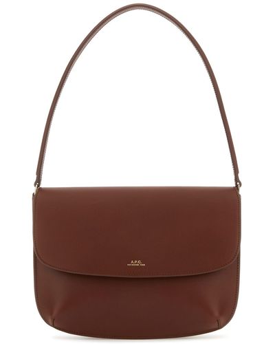 A.P.C. Sac Sarah Shoulder - Brown