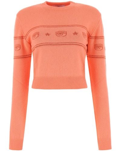 Chiara Ferragni Knitwear - Orange