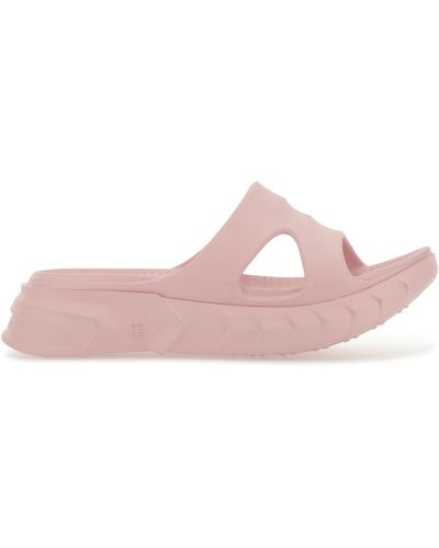 Givenchy Pastel Rubber Marshmallow Slippers - Pink