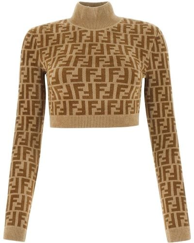 Fendi Long-sleeved tops for Women | Online Sale up to 71% off | Lyst