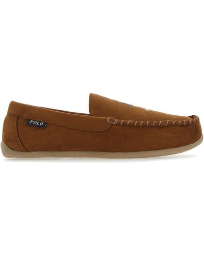 Polo Ralph Lauren Biscuit Synthetic Leather Declan Loafers - Multicolor