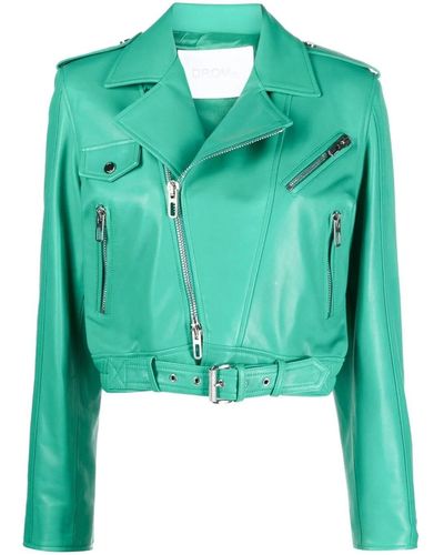 DROMe Leather Jacket - Green