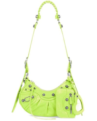 Balenciaga Mini borsa le cagole xs lime - Verde