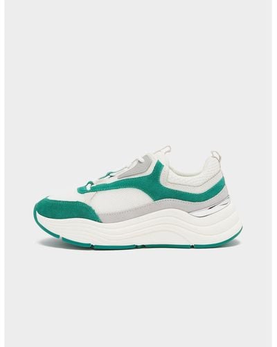Mallet Cyrus Suede Running Trainers - Green