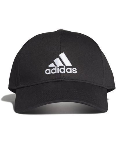 adidas Cotton Baseball Cap - Black