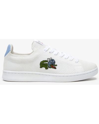 Lacoste Netflix Carnby Trainers - White