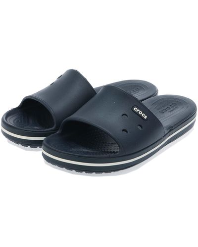 Crocs™ Adults Crocband 3 Slide Sandal - Blue