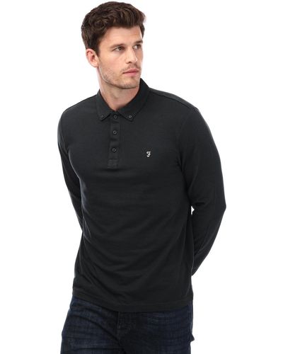 Long sleeve cheap farah polo