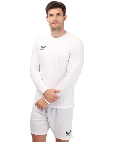 Castore Long Sleeve Performance T-shirt - White