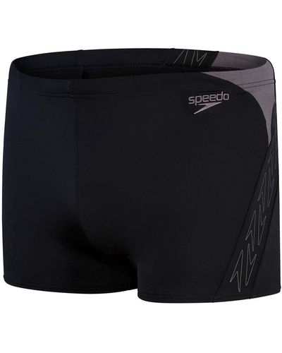 Speedo Hyper Boom Splice Aqua Shorts - Black