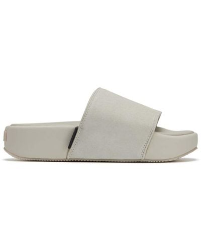Y-3 Slide Sandals - White