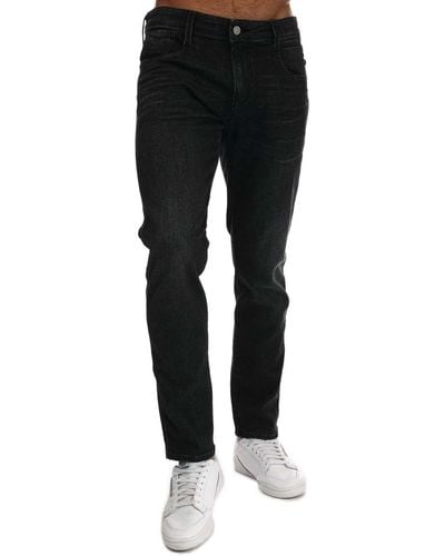 Replay Anbass Slim Fit Stretch Jeans - Black