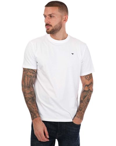 Weekend Offender Ratpack Crew T-shirt - White